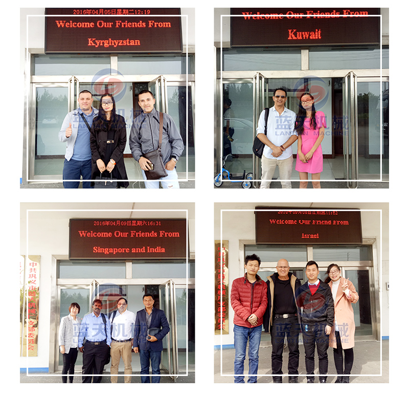 Customers of cherry tomato washing machine