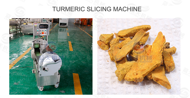 turmeric slicing machine