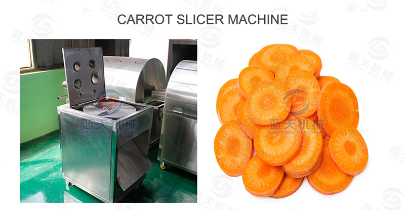 Carrot slicer machine