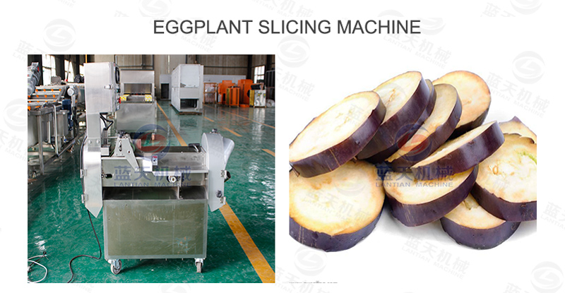 eggplant slicing machine