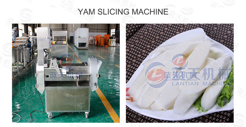 yam slicing machine