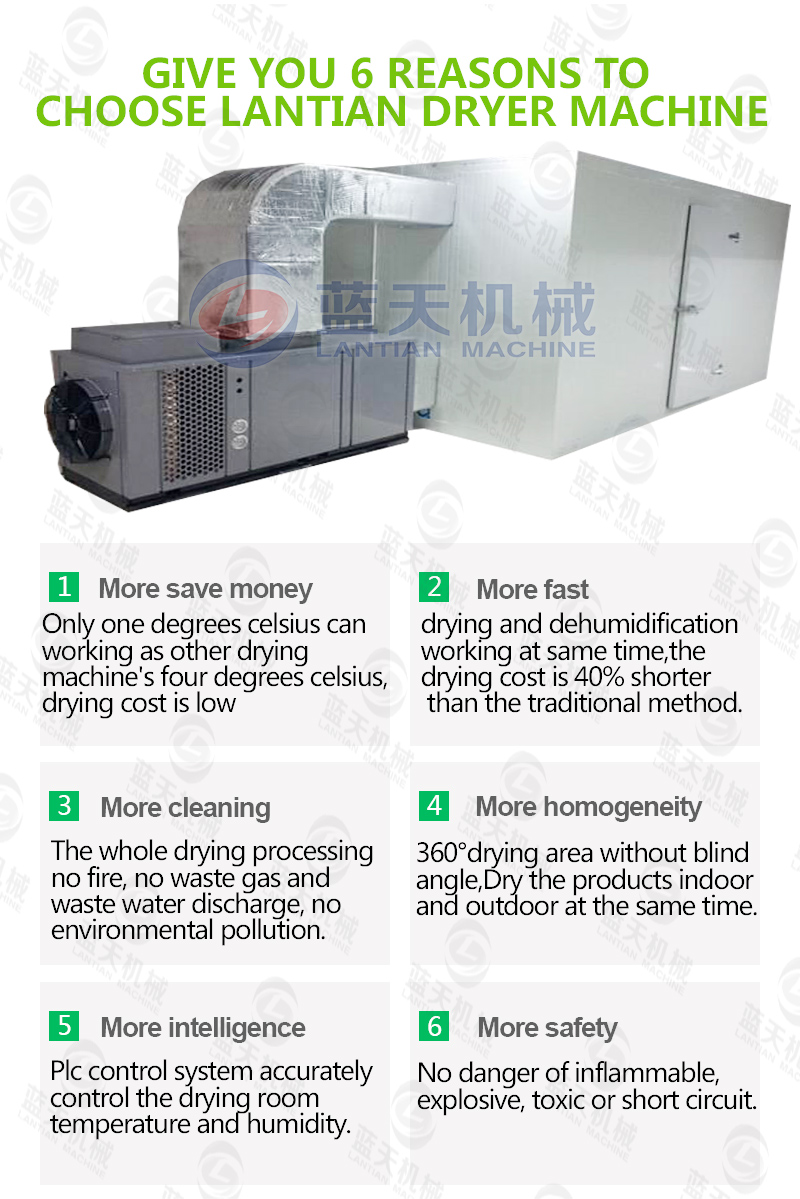 Our yam drying machine is easy to operate and maintain