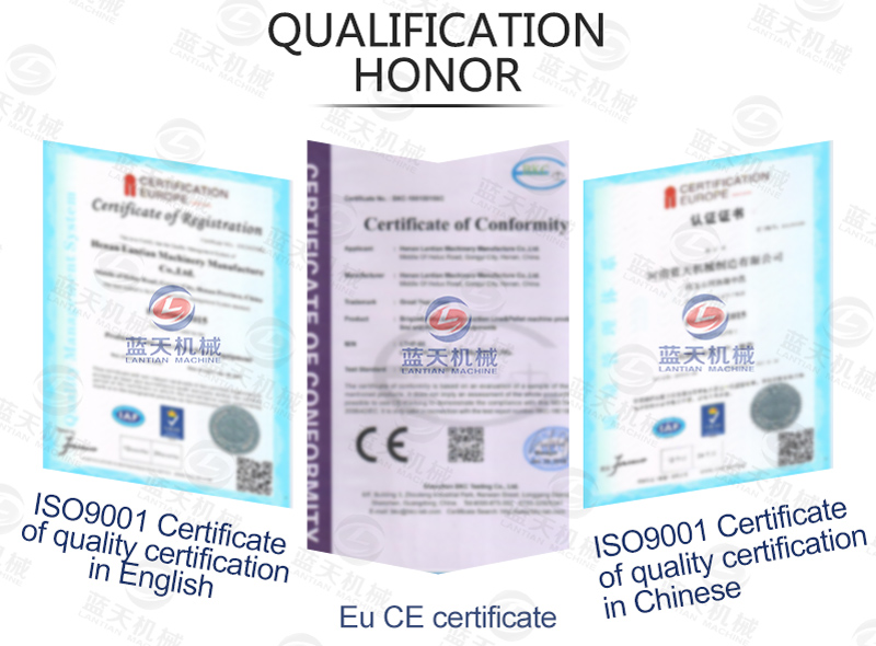 Qualification of arugula dryer machine