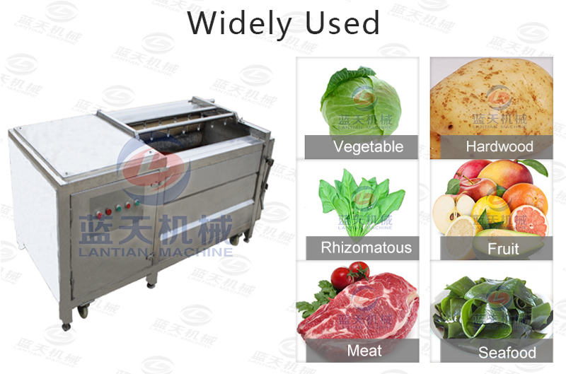 Widely used of potato washing machine